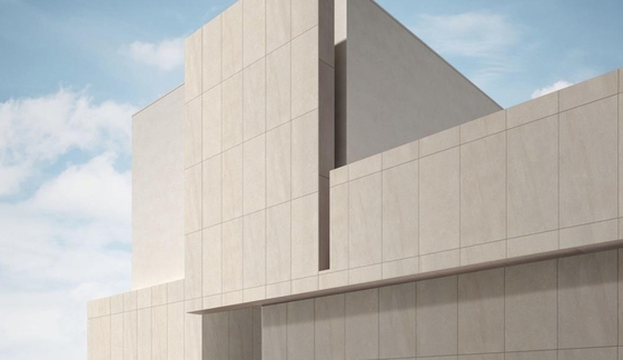 Modern Design 2cm Non-Slip Rough Surface Stone Porcelain Tile for Outdoor Stairs