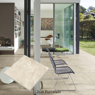 Stone Imitation Texture 600*1200 Silver Travertine Look Porcelain Floor Tile for Pool
